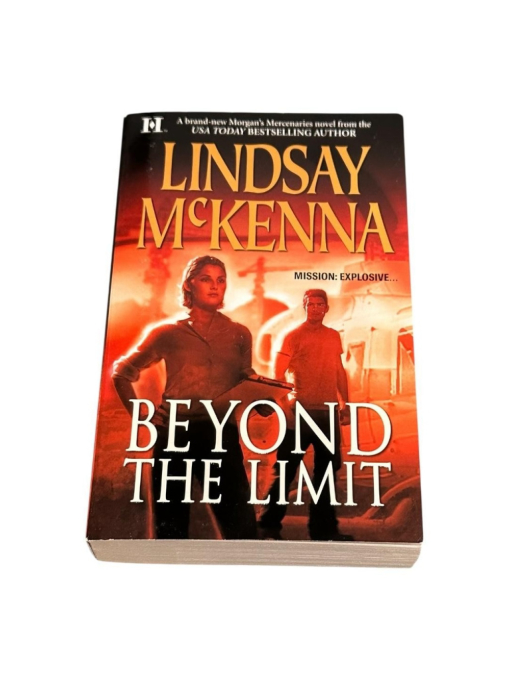 Beyond The Limit Lindsay McKenna HQN Books Paperback 2006 Military Romance Red